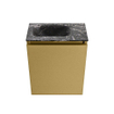 MONDIAZ TURE-DLUX Meuble toilette - 40cm - Oro - EDEN - vasque Lava - position gauche - 1 trou de robinet SW1103921