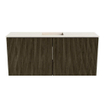Mondiaz JOYA-DLUX 90cm meuble de salle de bains - couleur Shadow - Vasque FAYE position Milieu 1 trou de robinet couleur Meli. SW1424880