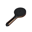 Hotbath COBBER Ensemble de douche à effet pluie - robinet encastré - thermostatique - pomme de douche 20 cm - douchette à main - cuivre brossé PVD SW1437748