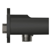 Grohe Tempesta Coude pour flexible de douche - 1/2" - avec support - noir mat SW1077408