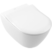 Villeroy & Boch Subway 2.0 WC suspendu sans bride avec abattant Slimseat avec softclose et quick release ceramic+ blanc GA59210