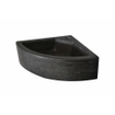 Wiesbaden Raw lavabo d'angle 30x30x10 cm pierre dure adoucie SW95990