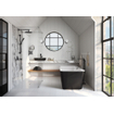 Villeroy & Boch Artis lavabo à poser - rectangulaire 58x38x12.5cm - sans trou de robinet sans trop-plein coal black SW68847