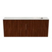 Mondiaz JOYA-DLUX 100cm meuble de salle de bains WC - couleur Ruby - Vasque FAYE position Droite Sans trou de robinet couleur Ostra. SW1423792