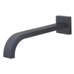 Wiesbaden Uitloop vierkant 25 cm 1/2'' mat zwart SW276921