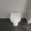 Villeroy & Boch ViCare Cuvette profonde - sans rebord de rinçage - au sol - Blanc Alpin CeramicPlus SW706806
