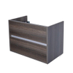 IChoice Nexxt badmeubelset 120x45.5x55 greeploos 2 lades open deel Legno antracite zonder spiegel SHOWROOMMODEL SHOW16999