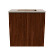 Mondiaz JOYA-DLUX Meuble de toilette 40cm - couleur Ruby - Vasque FAYE position Milieu Sans trou de robinet couleur Saba SW1425570