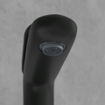 Villeroy & Boch Antao ensemble de robinet à une poignée - rehaussé - avec bonde clic clac - noir mat SW974158