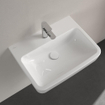 Villeroy & Boch O.novo Lavabo - 600 x 460 x 175 mm - blanc Alpin brillant (blanc) - sans trop-plein SW448433
