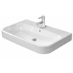 Duravit Happy d.2 lavabo 80x50.5cm 1 trou de robinet avec trop-plein blanc SW54304