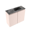 MONDIAZ TURE-DLUX Meuble toilette - 60cm - Rosee - EDEN - vasque Lava - position droite - 1 trou de robinet SW1103965