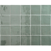 Terravito Viondo carreau mural - 13x13cm - 10mm - Carré - Jade Brillant SW542670