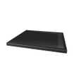 Xenz easy-tray plancher de douche 100x90x5cm rectangle acrylique ébène SW379224