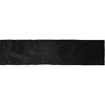 Terravito Pavero carreau mural - 7.5x30cm - 8.6mm - Rectangle - Noir brillant SW359808