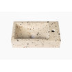 FugaFlow Eccelente Arredo Toiletmeubelset - 40x65cm - 1 deur - 1 kraangat - rechts - fontein terrazzo - mat zwart SW1522203