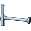 Hansgrohe Sifon 1.1/4inch avec rosace incluant tube mural Laiton Chrome SW116450