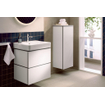Hansgrohe Xarita Lite S Miroir - 70cm - rond - éclairage led - capteur - blanc mat SW1165146