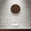 Miroir Clou Look at Me 40x40cm éclairage LED IP44 satiné SW417045