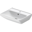 Duravit D-Neo lavabo 55x44x16.5cm 1 trou de robinet rectangulaire Céramique Blanc SW640428