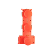 Fortifura Nebbio Inbouwthermostaatkraan - 2 functies - uit te breiden naar 3 of 4 functies - geborsteld messing PVD (Goud) SW1417139