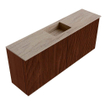 Mondiaz JOYA-DLUX 100cm toiletmeubel - kleur Ruby - Wastafel FAYE positie Midden 1 kraangat kleur Saba. SW1425597