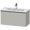 Duravit D-neo Meuble sous vasque 81x37.2x44cm 1 tiroir Gris béton mat SW641019