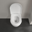 Villeroy & Boch Avento Pack WC 37x31.5cm - direchtflush - à fond creux - avec réservoir encastrable - plaque de commande chrome brillant - Stone White CeramicPlus SW956272