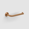 Clou Kaldur porte-rouleau papier toilette - forme L - sans couvercle - Bronze brossé PVD SW917311