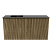 Mondiaz JOYA Meuble de toilette 80cm - couleur Dusk - Vasque FAYE position Gauche 1 trou de robinet couleur Urban SW1421632