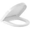 Villeroy & Boch Subway 2.0 abattant de WC - compact - déclipsage rapide - avec softclose - avec couvercle - blanc Alpin 1024232