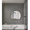 Saniclass Spotlight Miroir - 80x72x12 - avec éclairage - interrupteur tactile - metal black SW1210979