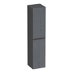 BRAUER Elevate badkamerkast - 160x35x35cm - excl. opleggrepen - 2 deuren - links- of rechtsdraaiend - Timber Grey SW1199997