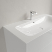 Villeroy & Boch Finion lavabo pour meuble - 1 trou de robinet 100x50cm - ceramic+ avec trop-plein dissimulé blanc SW106530