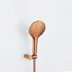 Fortifura Calvi Handdouche - ø12cm - rond - 3 standen - Geborsteld koper PVD (Koper) - licht baschadigd - OUTLET UDEN STORE43567