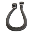 Brauer Black carving encastré - ensemble de douche - 3 boutons carving - douchette ronde 3 positions - Électrolyse - noir mat SW716176