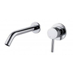 Wiesbaden Ribbd Mitigeur lavabo encastré à levier unique complet chrome SW632116