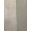 FugaFlow Eccelente Vetro Douche à l'italienne mi-hauteur - 135,8x80cm - verre cannelé - 8mm - nano - avec profilé aveugle SW1450542