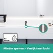 Hansgrohe vernis robinet de lavabo 110 avec vidage noir mat SW651687