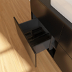 Villeroy & Boch Finion Meuble sous vasque 120x60.3cm 4 tiroirs Black matt SW479604