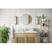 Miroir Haceka Deco - 60x60cm - rond - or brossé SW1102382