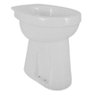 Xellanz Toiletpot verhoogd staand AO 46 x 46 cm glans wit SW10745