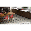SAMPLE Ceralto Gravo Urban Carreau décoratif 20x20cm 8.3mm porcellanato Geoflower noir SW913138