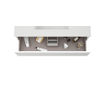 Adema Chaci Meuble sous vasque - 100x86x46cm - 3 tiroirs - poignée intégrée - MFC - Blanc mat SW892701