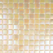 La Mosaic Factory Amsterdam carreau mosaïque - 32,2x32,2cm - carrelage mural et de sol - Carré - Verre Crème Clair brillant SW62156