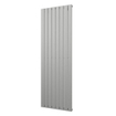 Plieger Cavallino Retto radiateur design vertical simple raccordement central 1800x602mm 1205W gris perle (pearl grey) 7252988