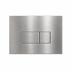 QeramiQ Dely Swirl Ensemble de WC - réservoir encastré Qeramiq Flush - abattant 35mm - plaque de commande en métal inox - boutons rectangulaires - noir mat SW1578288