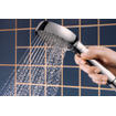 Hansgrohe Activera Select S douchette à main 95 - 2 jets - EcoSmart+ - avec booster - chrome SW1388638