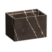 Saniclass Cube Meubelwastafel - 60x46x40 - Zonder overloop - 1 wasbak - 1 kraangat - composiet - copper brown SW957306
