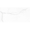 Terravito Alpuro wand- en vloertegel - 30x60cm - 9mm - Rechthoek - gerectificeerd - Marmerlook - Wit/zwart mat SW359743